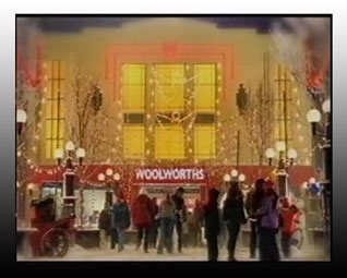 Woolworths Christmas Advertising in 2001, "don't forget what you came in for".