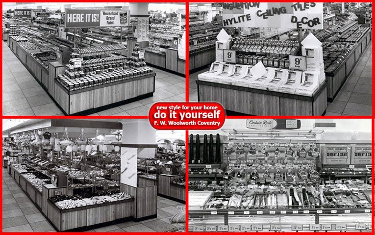 Launch of a whole new concept - Do It Yourself - a Woolworths first in the 1950s