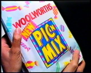 Pic'n'mix from Woolworths got its own television advertisement when the range was relaunched in the early 1990s